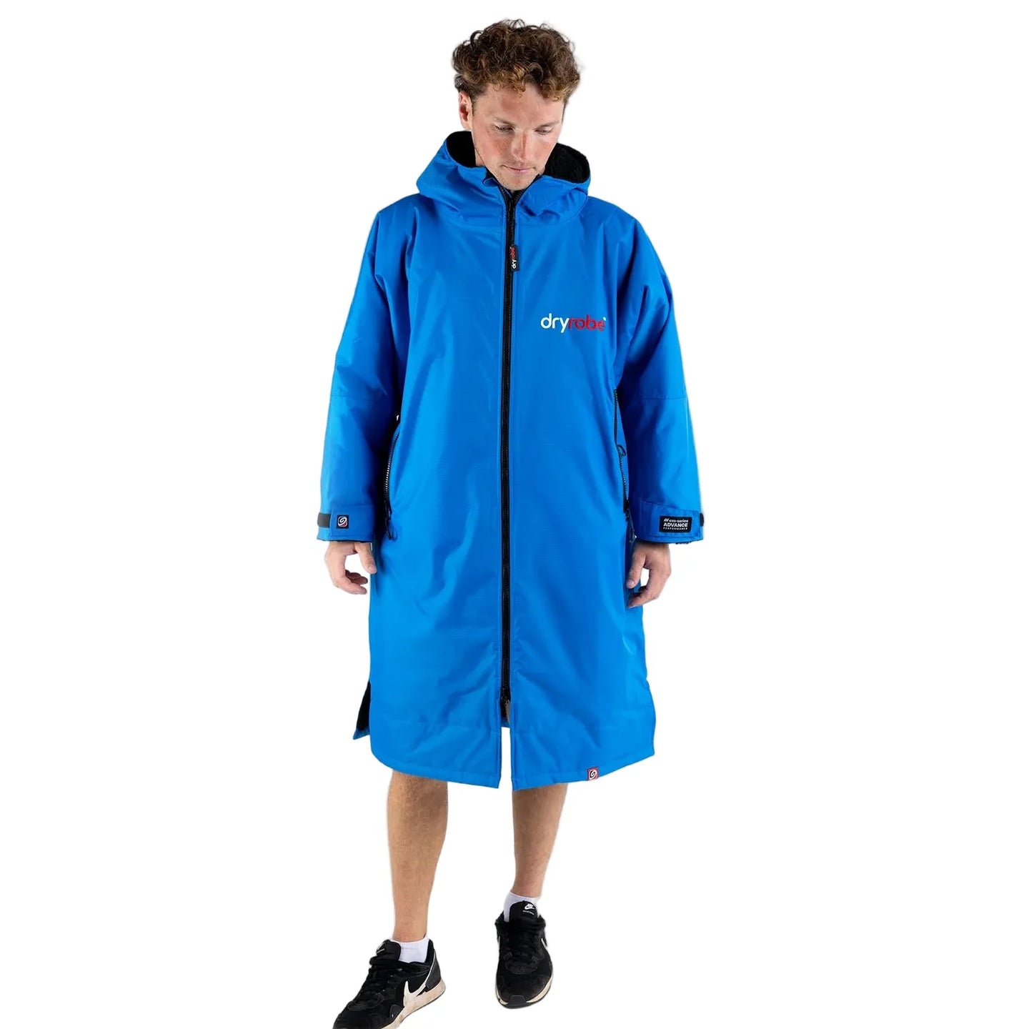 Dryrobe Adults Advance Long Sleeve V3 Cobalt Blue/Black