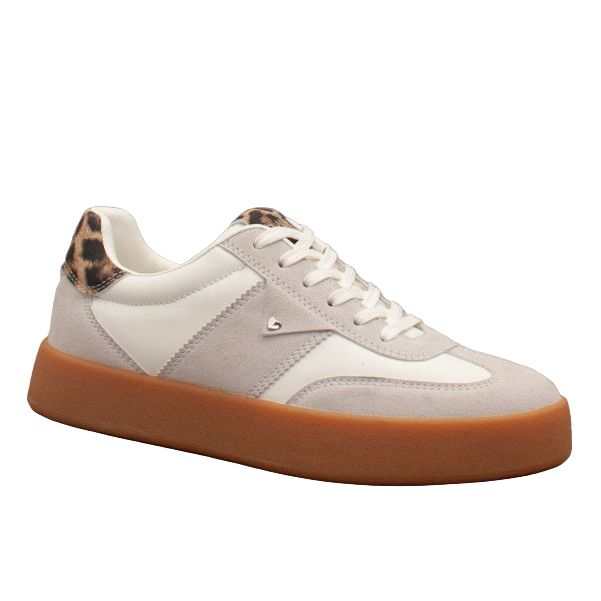 Lloyd & Pryce Womens Trainer Mali Jungle Creme