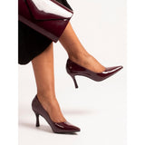 Lunar Womens Court Shoe Megan Burgundy