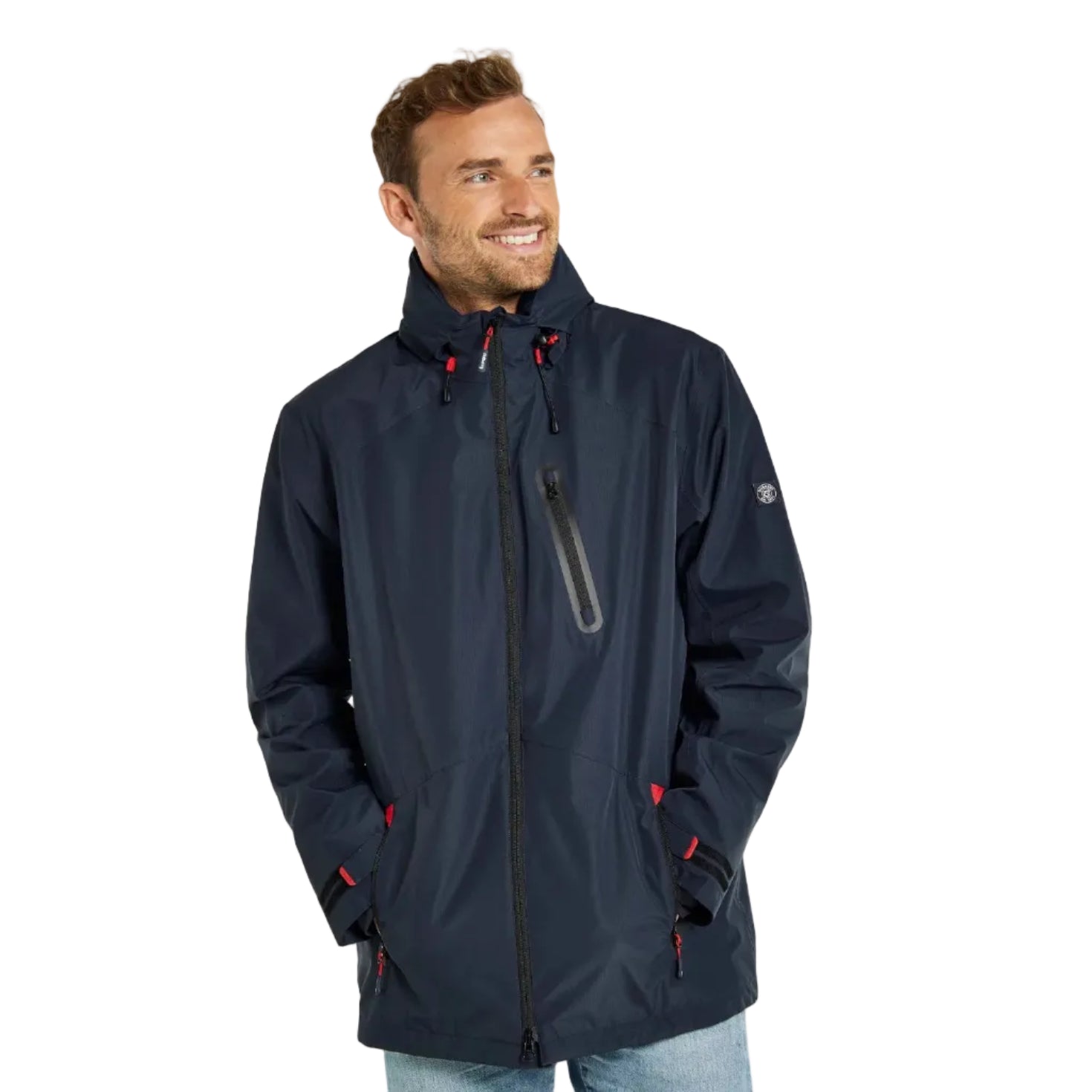 Dubarry Mens Crossbarry Waterproof Jacket Navy