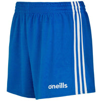 O'Neills Mourne kids' royal and white Gaelic shorts