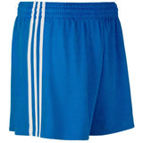 O'Neills Mourne kids' royal and white Gaelic shorts