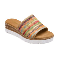 Lotus Womens Sandal Pandora Multi Raffia