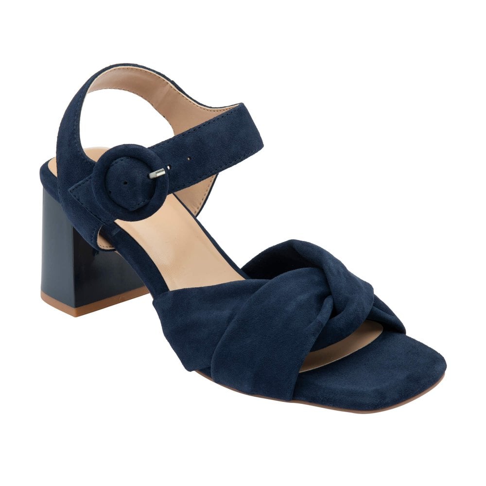 Lotus Womens Shoe Maria Navy Suede