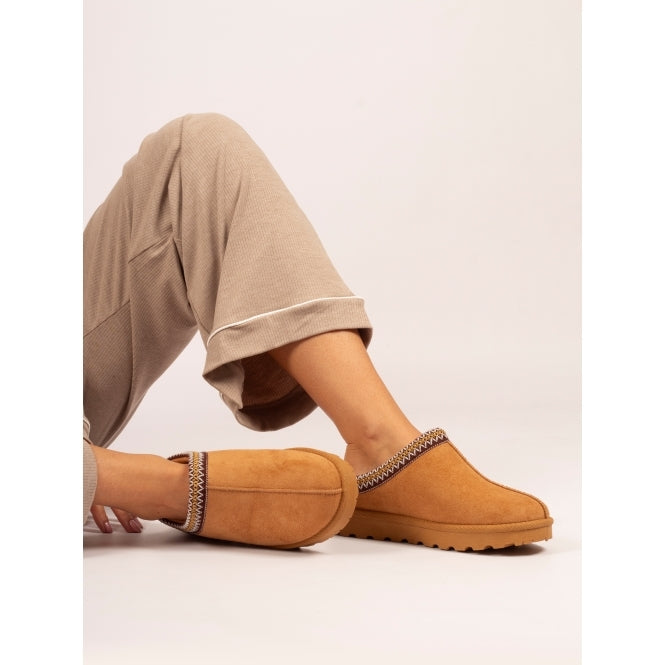 Lunar Womens Slipper Nepal Tan