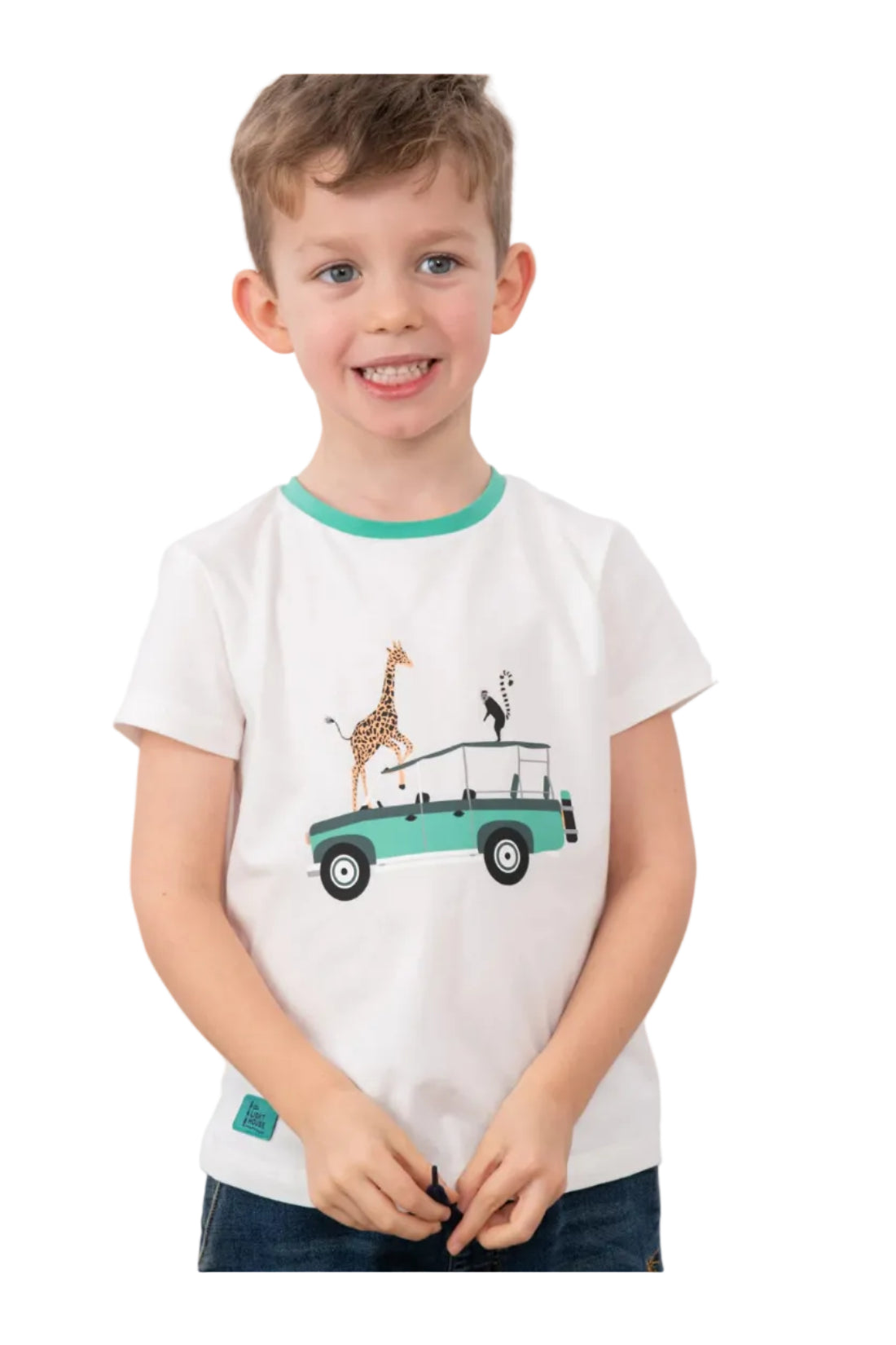 Lighthouse Boys T-Shirt Oliver Animal Watch Oliver