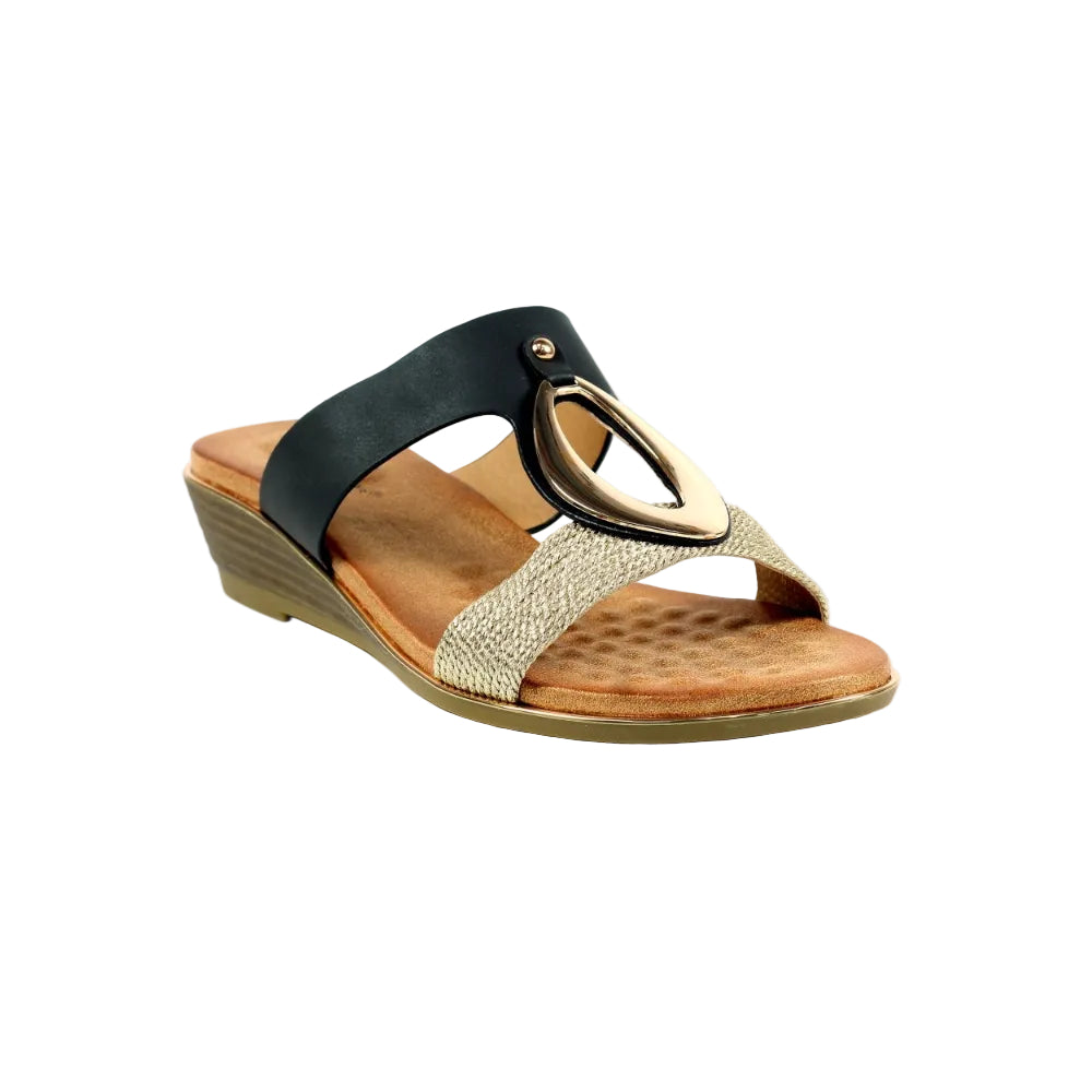 Lunar Womens Sandal Porto Black