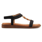 Lunar Womens Sandal JLH502 Portofino Black