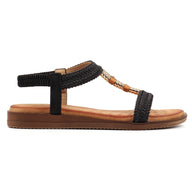 Lunar Womens Sandal JLH502 Portofino Black