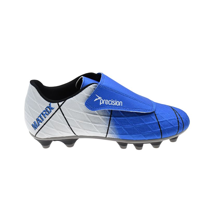 Precision Matrix Junior Football Boots Blue/Black/White