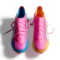Puma Mens Football Boot Ultra 6 Play Match FG/AG Poison Pink/White Sun Stream