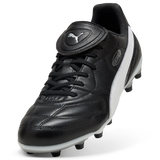 Puma Mens Football Boot King Liga FG/AG Black/Silver/White