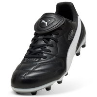 Puma Mens Football Boot King Liga FG/AG Black/Silver/White