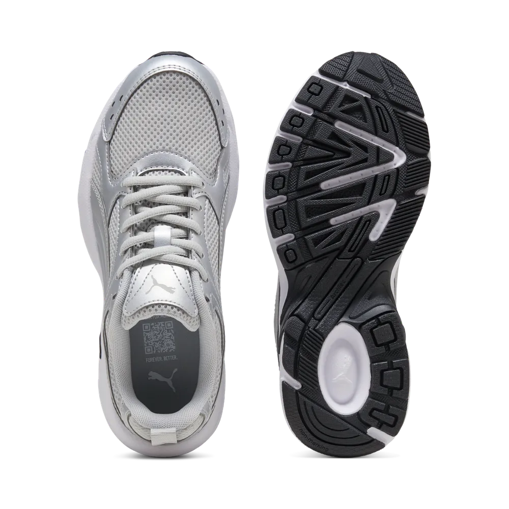 Puma Kids Trainer Milenio Tech LT Light Gray/Silver