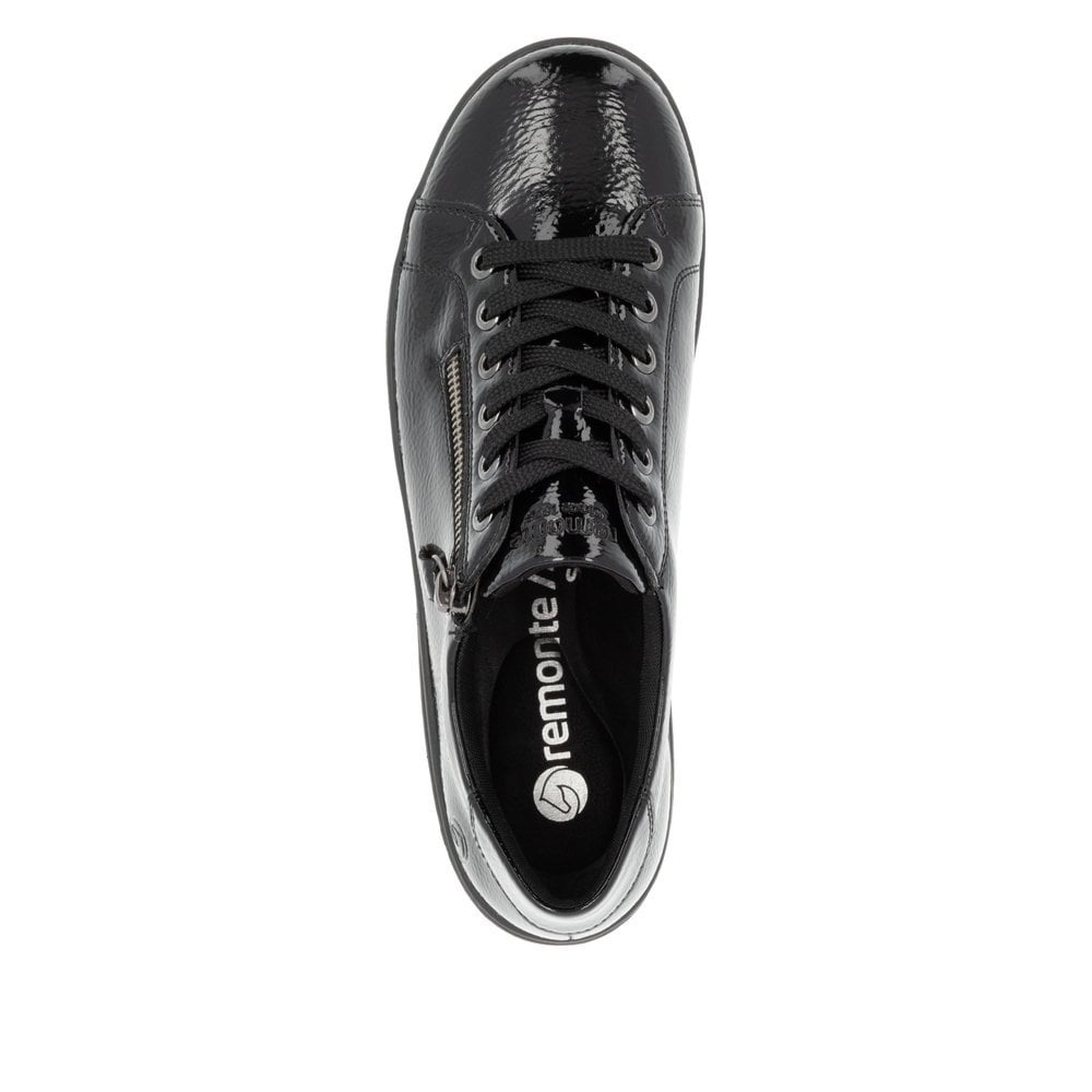 Remonte Womens Trainer D1E03 Black