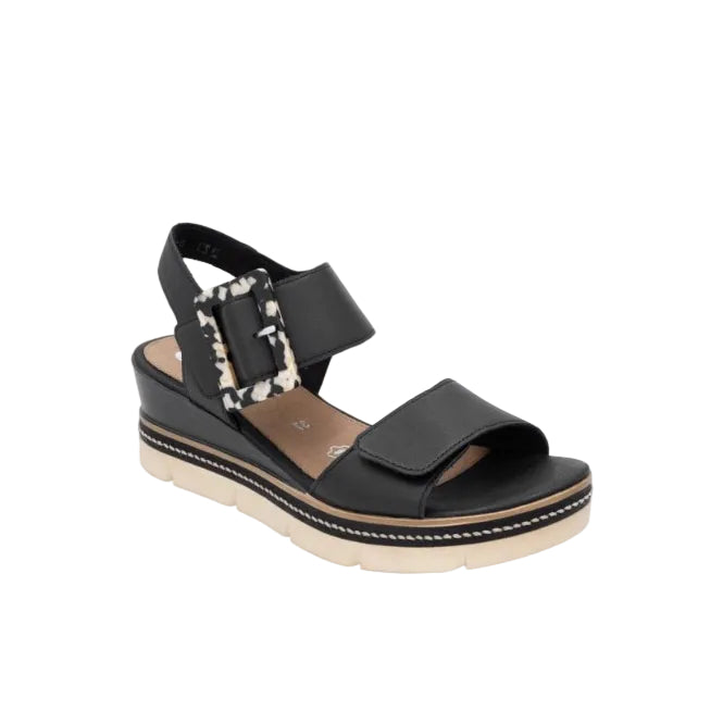 Remonte Womens Sandals D2L53 Black
