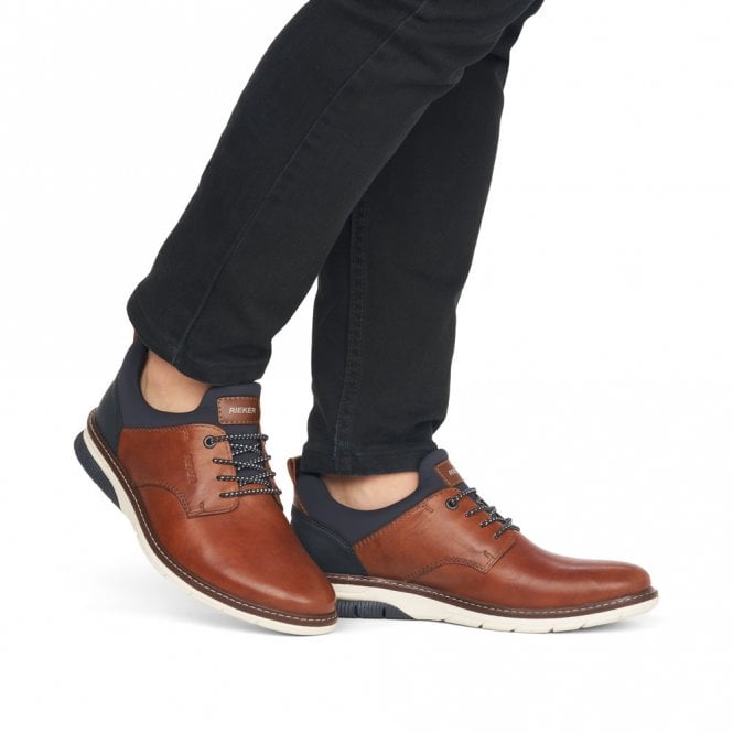 Rieker Mens Shoe 14454-22 Brown