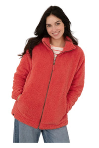 Lighthouse Womens Fleece Seashell Poppy