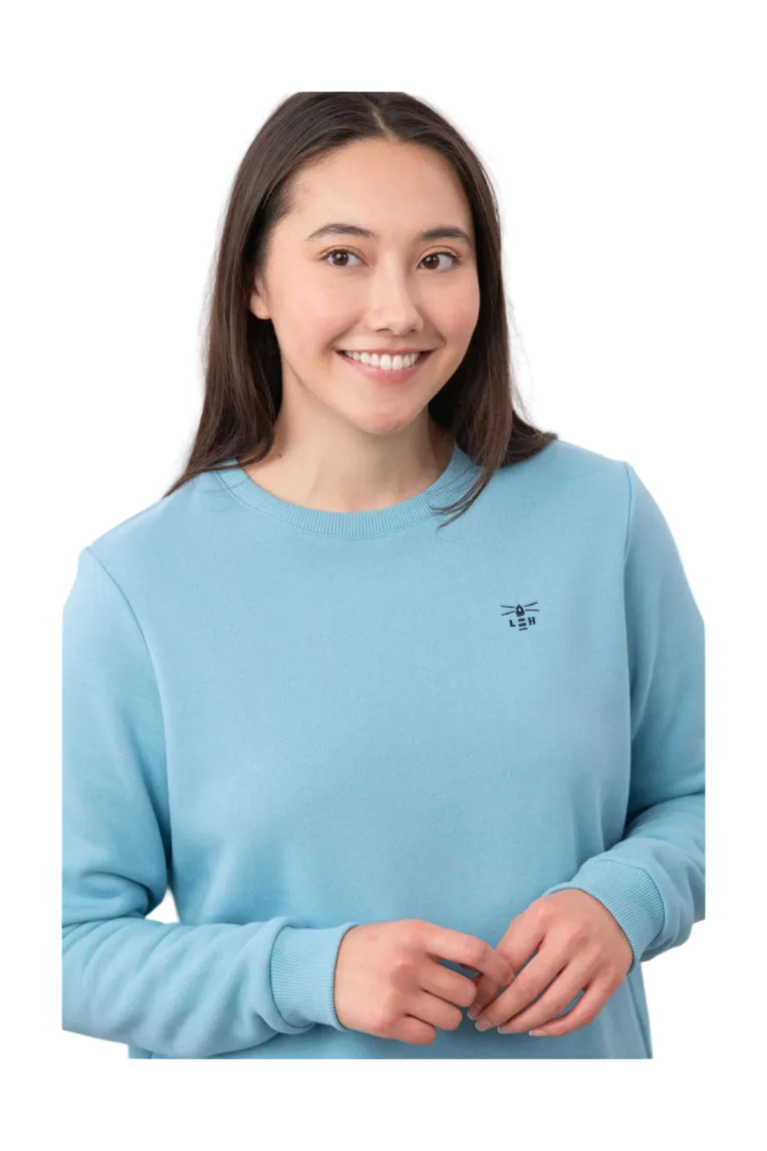 Lighthouse Womens Sweatshirt Seaside Blue