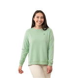 Lighthouse Womens Sweatshirt Seaside Pastel Green
