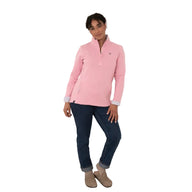 Lighthouse women's pink shirt with zip