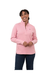 Lighthouse women's pink shirt with zip