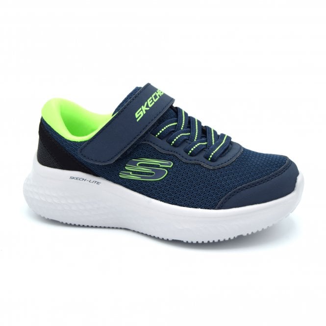 Skechers Boys Trainer Skech Lite Pro Sprint Surge Navy Lime