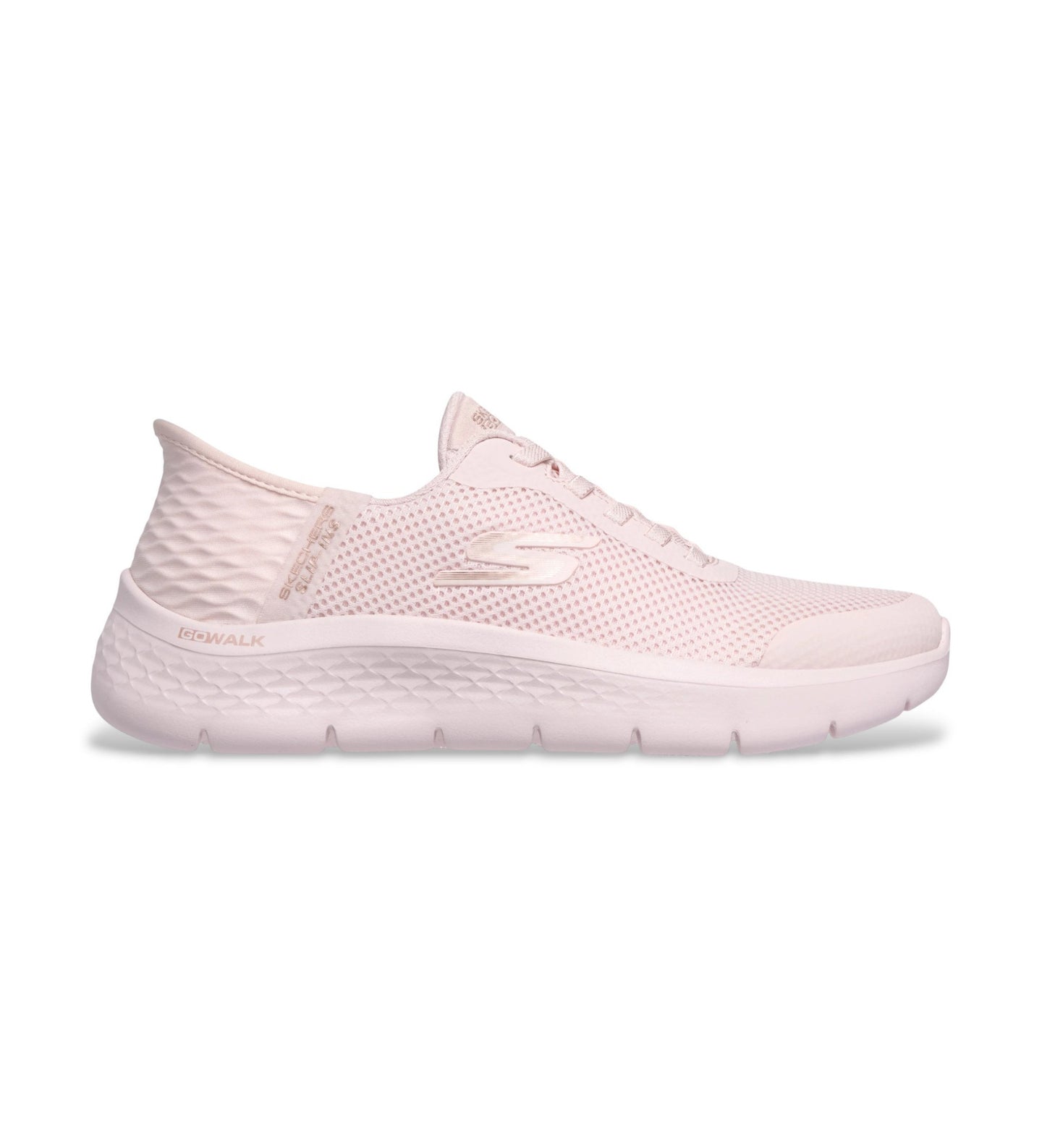 Skechers Womens Go Walk Flex Trainer 124836 Light Pink