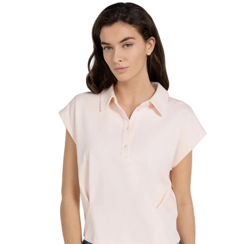 YAYA Womens Top 01-209213-604 Creme de Peche Orange