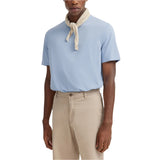 Bugatti Mens T-shirt O-Neck 8350 Blue/Grey