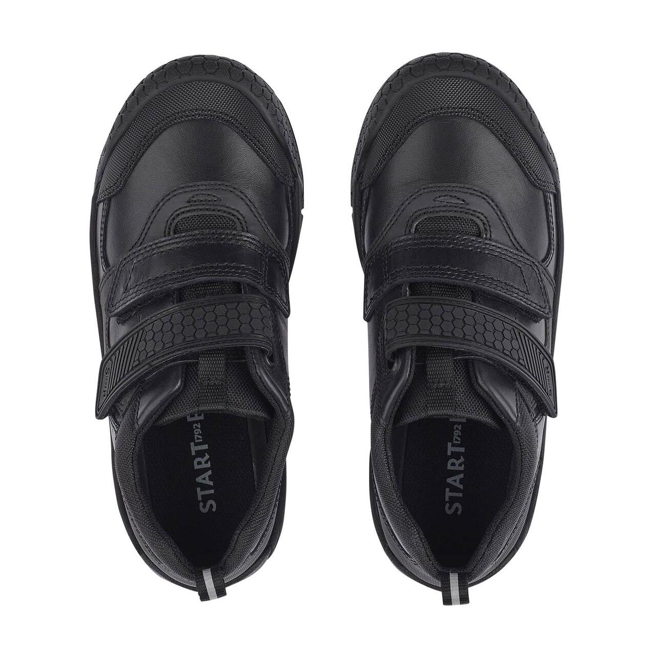 Startrite Boys School Shoe Strike Black