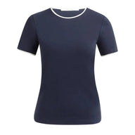 YAYA Womens T-Shirt 01-719084 Navy Blazer Blue