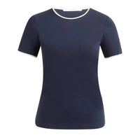 YAYA Womens T-Shirt 01-719084 Navy Blazer Blue