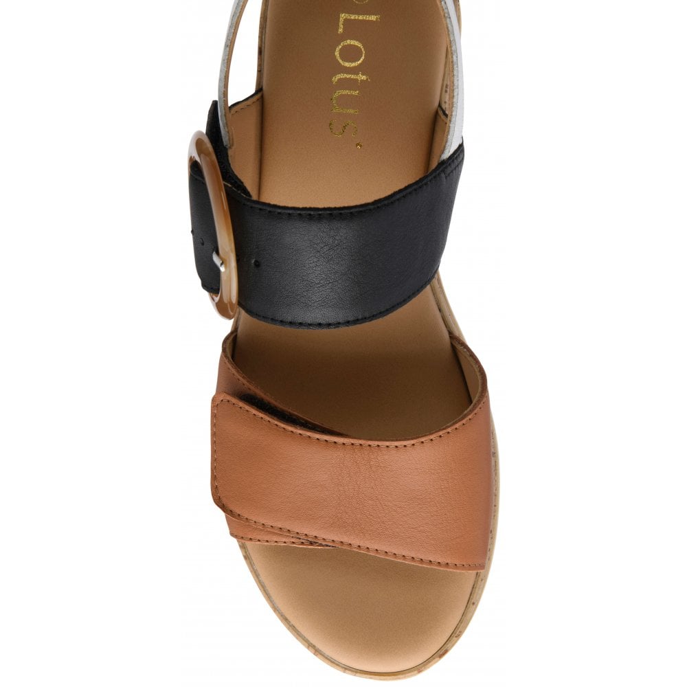Lotus Womens Sandal Cammie Tan/Multi