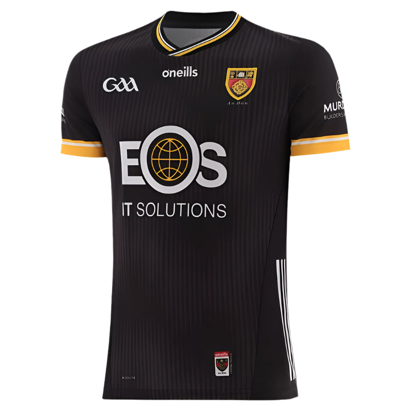 O'Neills Down GAA adults' black and yellow goalkeeper jersey