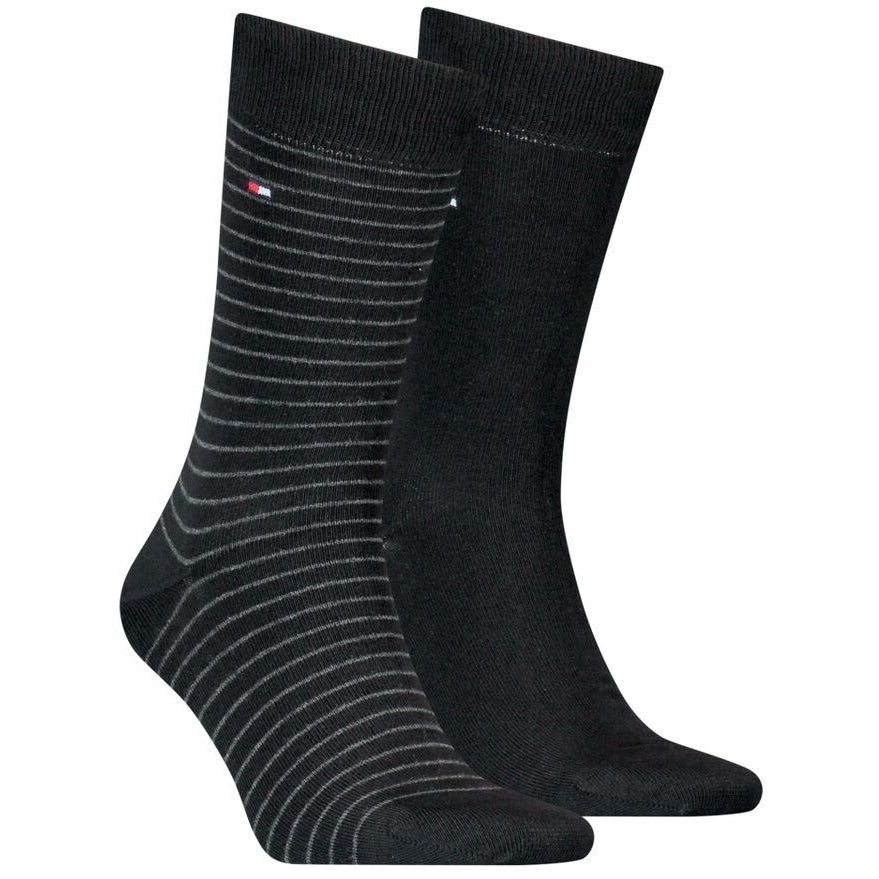 Tommy Hilfiger Mens Socks 2 Pairs Black