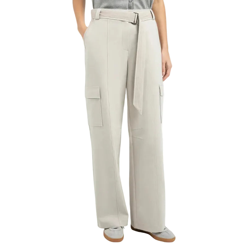 YAYA Womens Cargo Trousers Slate Grey