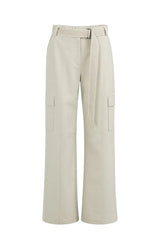 YAYA Womens Cargo Trousers Slate Grey