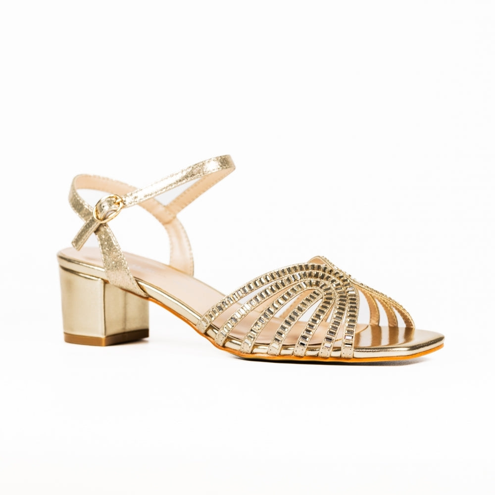 Lunar Womens Sandal JLH962 Twinkle Gold