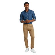 Bugatti Mens Trousers 4220 Cognac