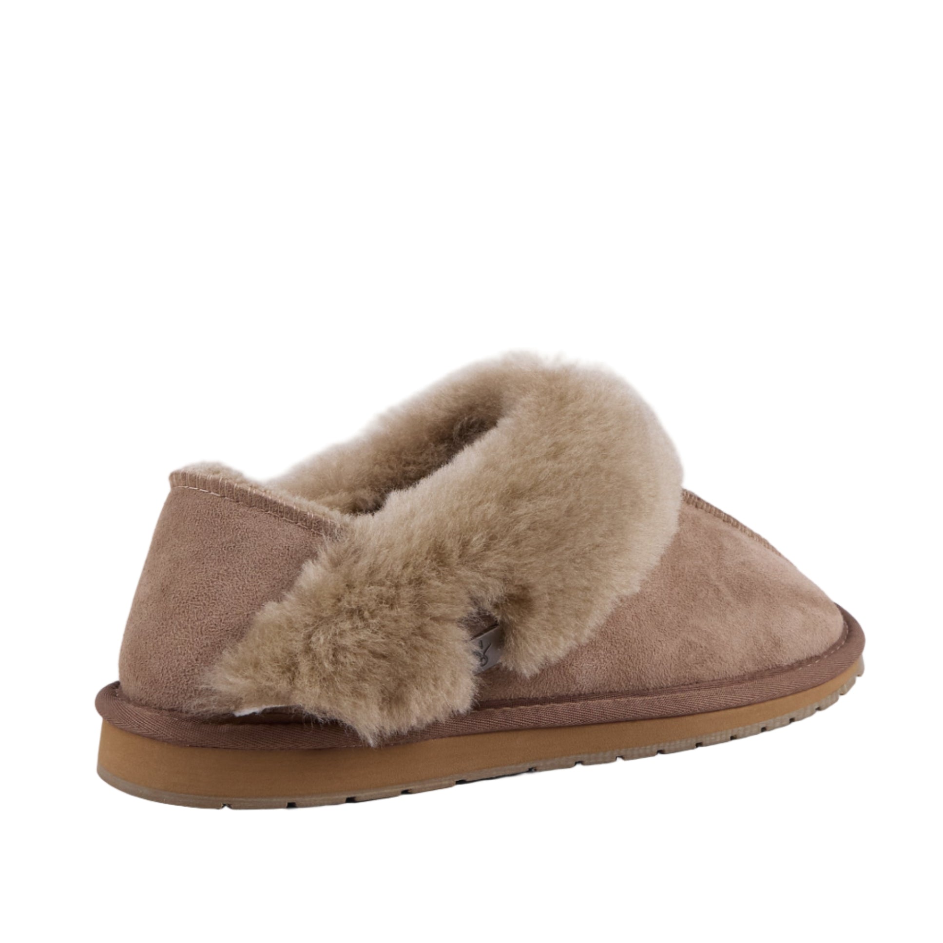 Emu women's mushroom suede lace-up slipper