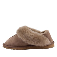 Emu women's mushroom suede lace-up slipper