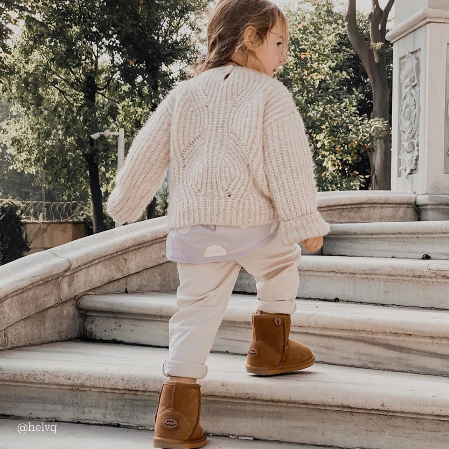 EMU Girls Boot Wallaby Mini Chestnut