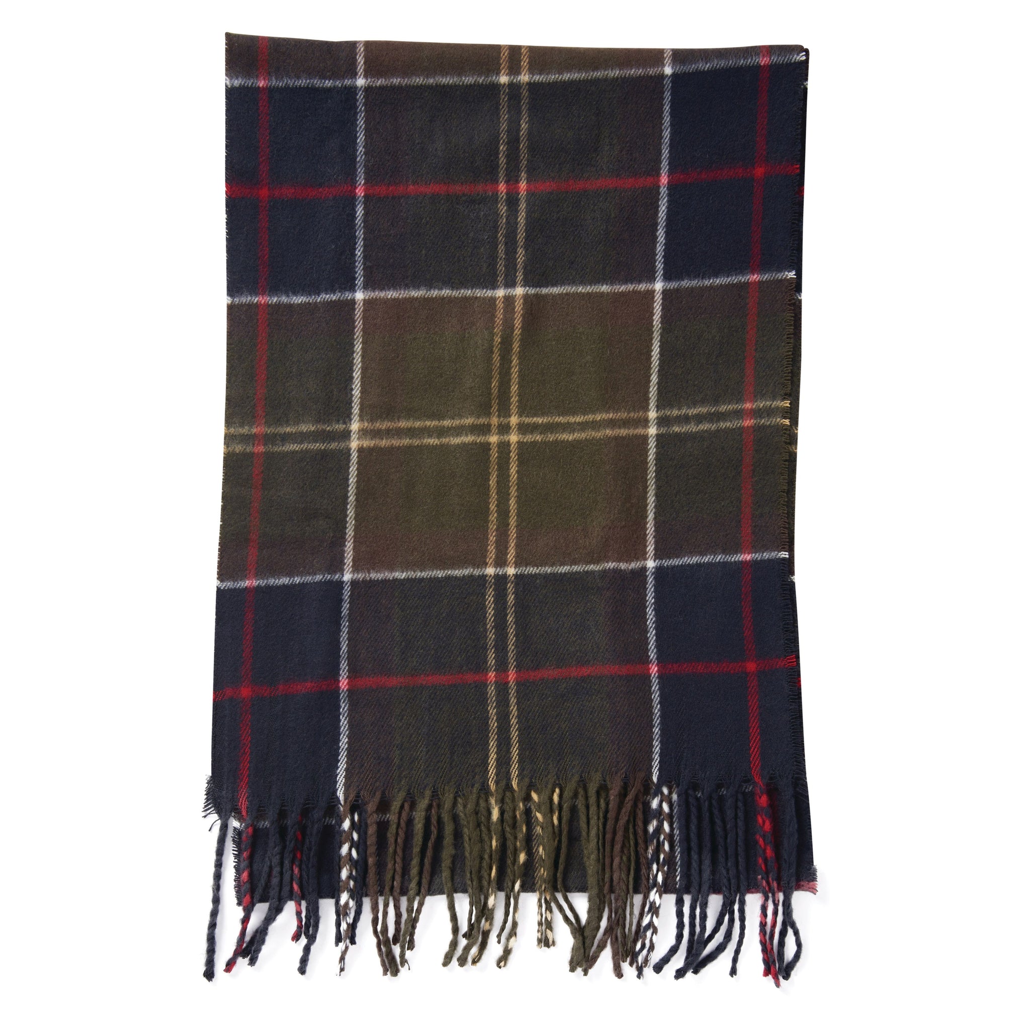 Barbour Mens Beanie & Scarf Swinston Galingale Set Classic