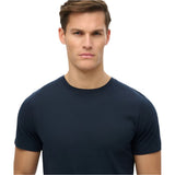Superdry Mens T-Shirt Classic Essential Eclipse Navy