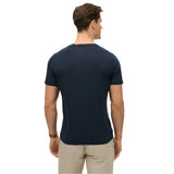 Superdry Mens T-Shirt Classic Essential Eclipse Navy