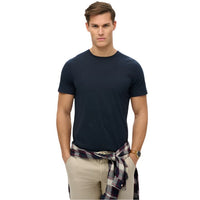 Superdry Mens T-Shirt Classic Essential Eclipse Navy
