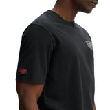 Superdry Mens T-Shirt Work Tab Loose Black