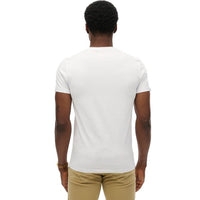 Superdry Mens T-Shirt Essential Logo Embroidered Optic