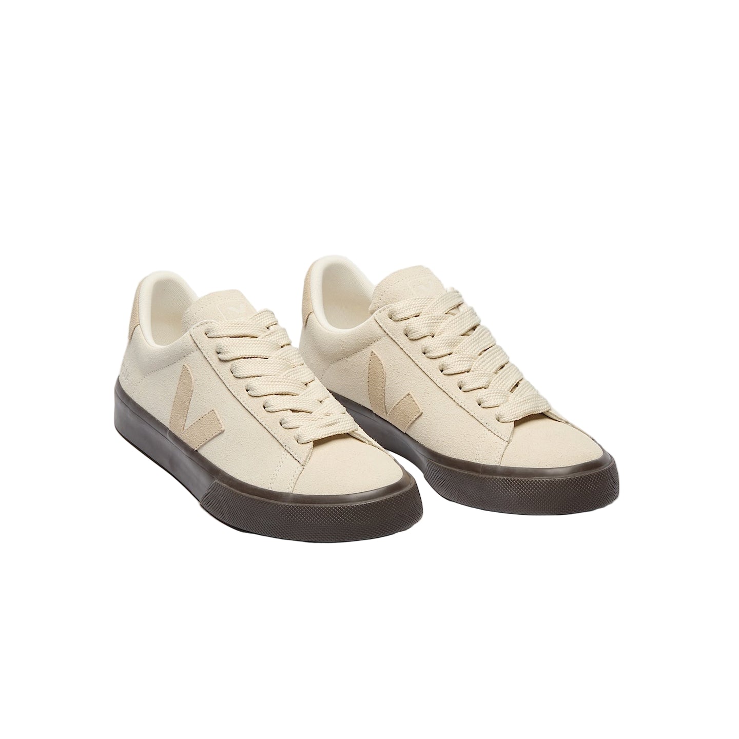 Veja Womens Trainer Campo Bold Suede Pierre/Almond/Eagle